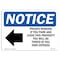 Signmission OSHA Sign, Private Parking If You Park, 7in X 5in Decal, 5" W, 7" L, Landscape, OS-NS-D-57-L-17818 OS-NS-D-57-L-17818 - alternate 1